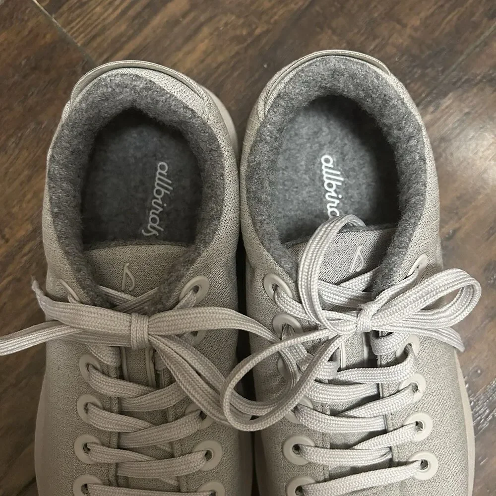 All birds Tree Piper Women’s Shoes Size 6 Tan/Grey Wool